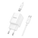 Купить СЕТЕВОЕ ЗАРЯДНОЕ УСТРОЙСТВО HOCO C146A 1USB-C PD/QC 20W+TYPE-C TO TYPE-C_3