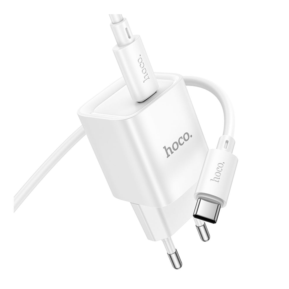 Купить СЕТЕВОЕ ЗАРЯДНОЕ УСТРОЙСТВО HOCO C146A 1USB-C PD/QC 20W+TYPE-C TO TYPE-C_4