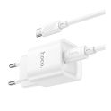 Купить СЕТЕВОЕ ЗАРЯДНОЕ УСТРОЙСТВО HOCO C146A 1USB-C PD/QC 20W+TYPE-C TO TYPE-C_5