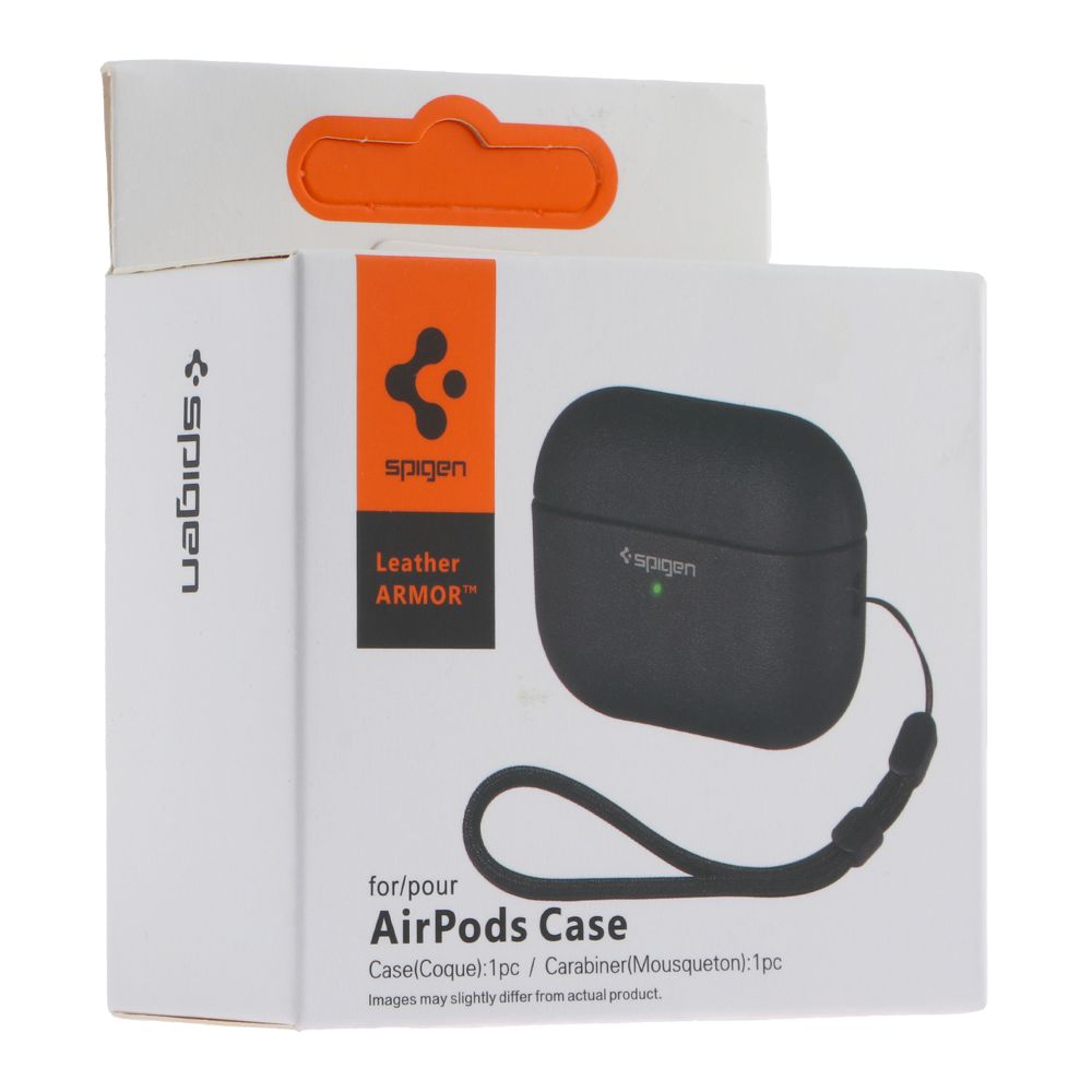 Купить ФУТЛЯР TPU SPIGEN LEATHER ARMOR ДЛЯ AIRPODS 3_2