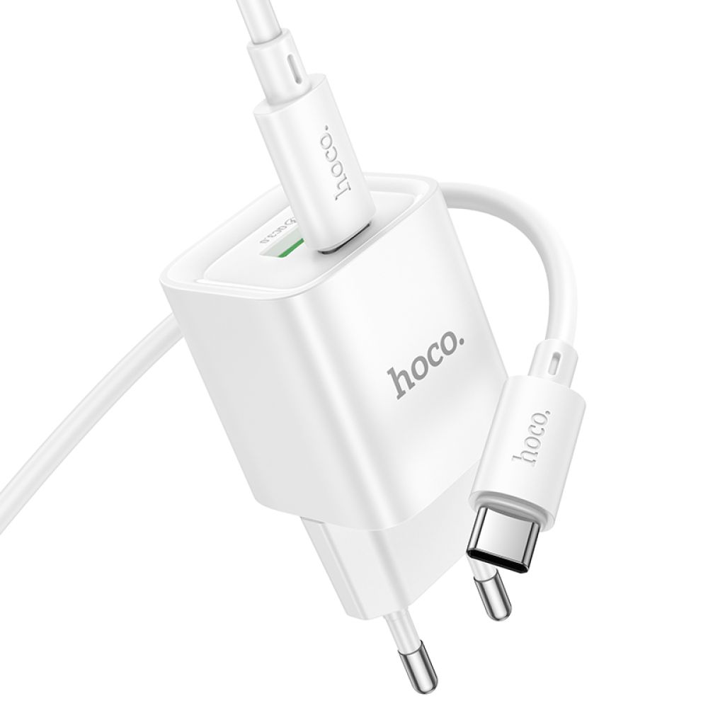 Купить СЕТЕВОЕ ЗАРЯДНОЕ УСТРОЙСТВО HOCO C147A 1USB-C/1USB PD/QC 20W+TYPE-C TO TYPE-C_4