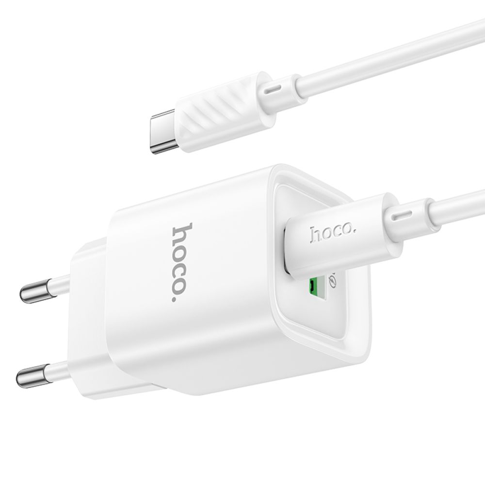 Купить СЕТЕВОЕ ЗАРЯДНОЕ УСТРОЙСТВО HOCO C147A 1USB-C/1USB PD/QC 20W+TYPE-C TO TYPE-C_5