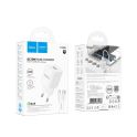 Купить СЕТЕВОЕ ЗАРЯДНОЕ УСТРОЙСТВО HOCO C145A 1USB QC 18W+USB TO TYPE-C_1