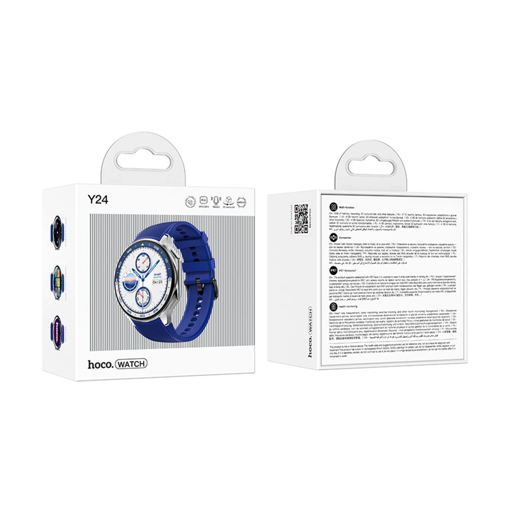 Купить СМАРТ ЧАСЫ HOCO Y24  SMART SPORTS WATCH(CALL VERSION)_1