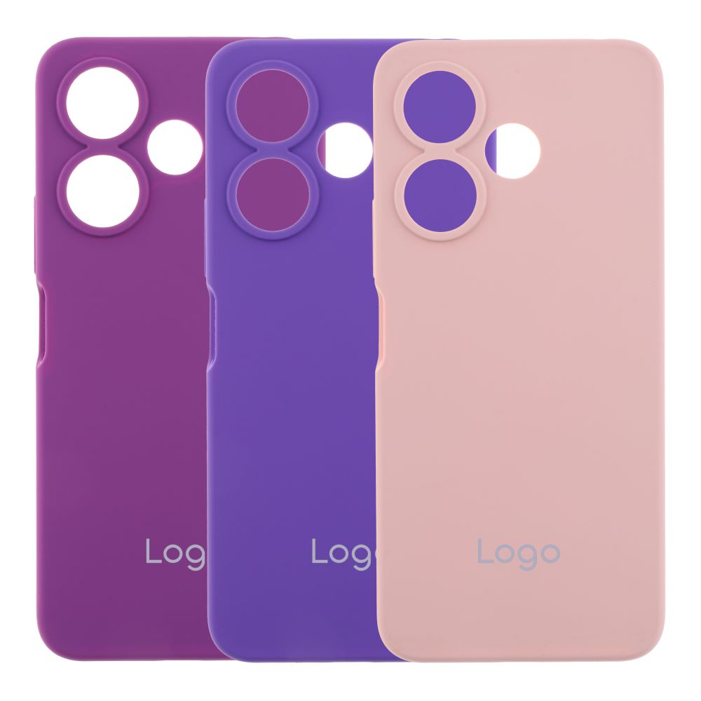 Купить ЧЕХОЛ LIQUID SILICONE (AA) FULL CAMERA ДЛЯ XIAOMI REDMI 13 4G/POCO M6 4G