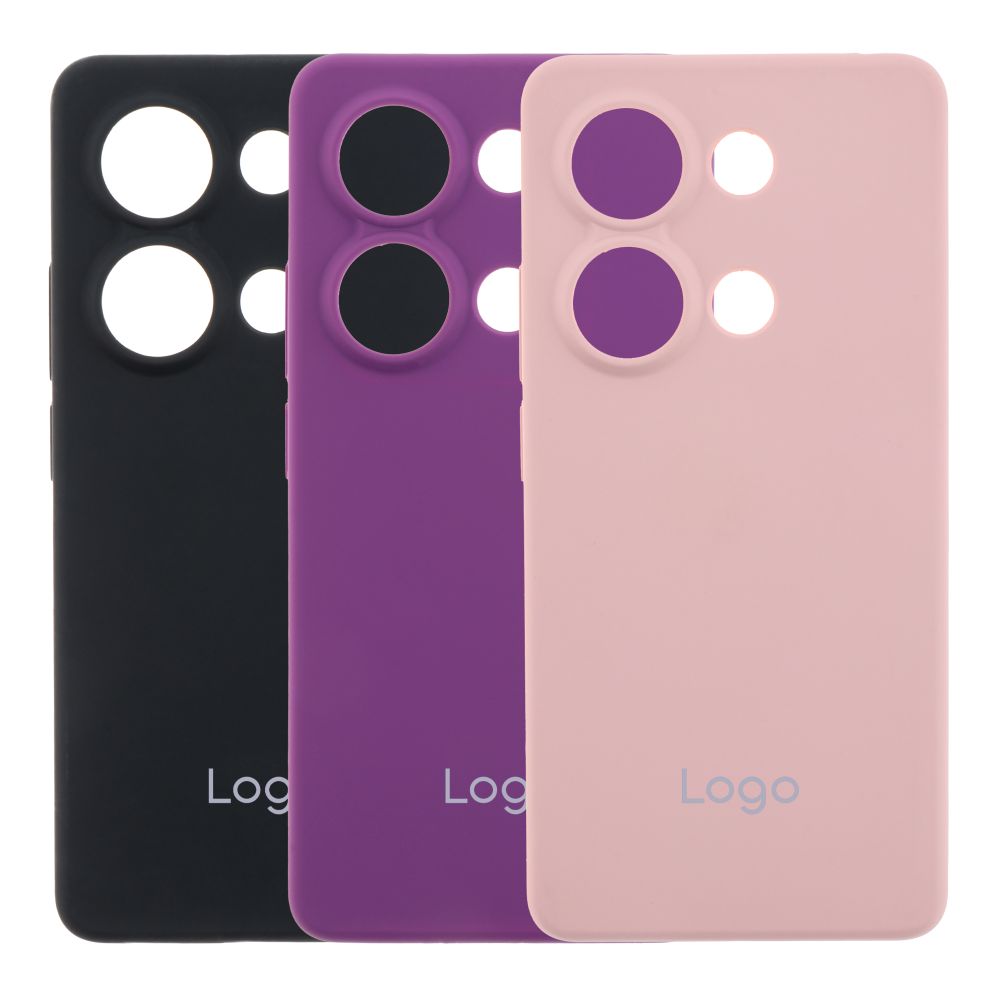 Купить ЧЕХОЛ LIQUID SILICONE (AA) FULL CAMERA ДЛЯ XIAOMI REDMI NOTE 13 PRO 4G/POCO M6 PRO 4G