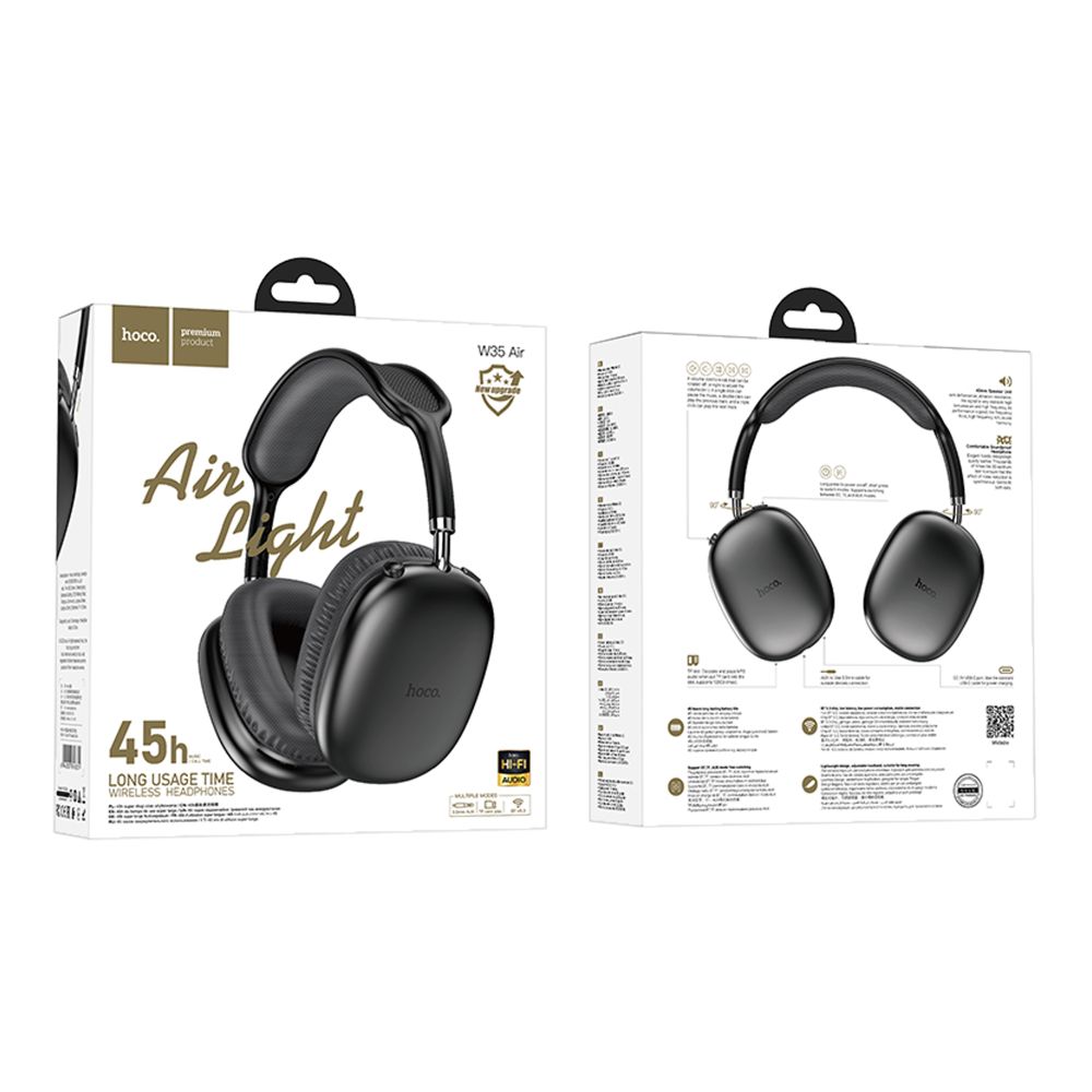 Купить БЛЮТУЗ СТЕРЕО ГАРНИТУРА HOCO W35 AIR_1