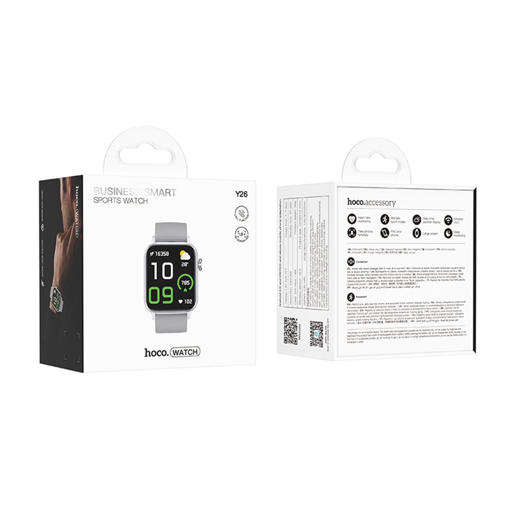 Купить СМАРТ ЧАСЫ HOCO Y26 SMART SPORTS WATCH_1