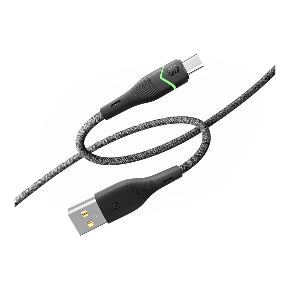 Купить USB RIDEA RC-RL15 RGB LIGHT MICROUSB 3A 1.2M