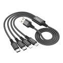 Купить USB HOCO X76 4-IN-1 IP+2TYPE-C+MICRO 2A_4