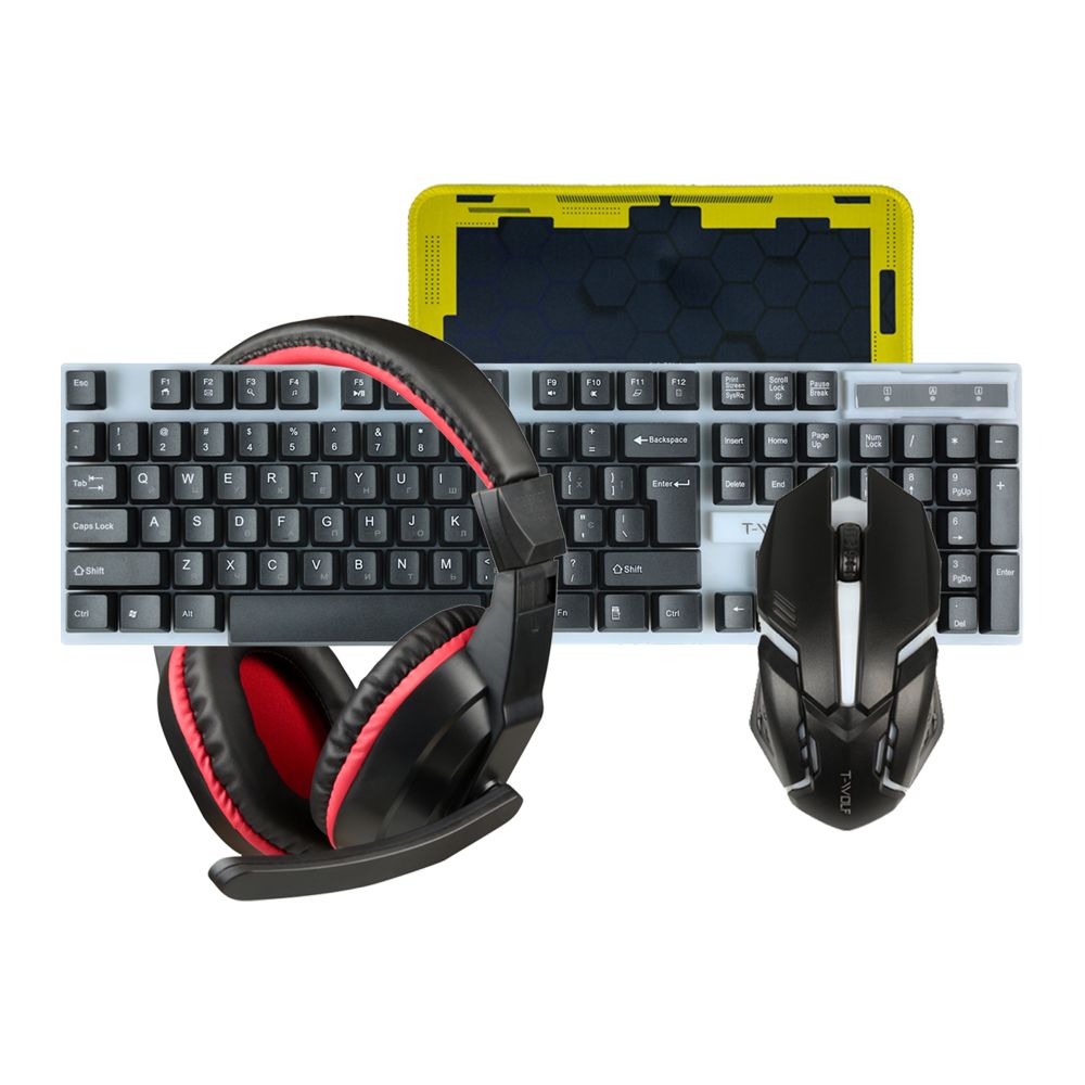 Купить ИГРОВОЙ КОМПЛЕКТ 4В1 T-WOLF TF-240