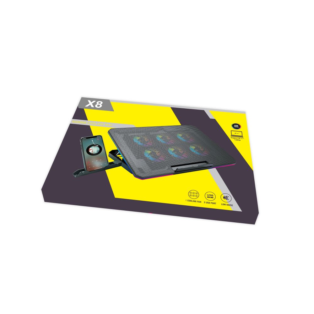 Купить ПОДСТАВКА ДЛЯ НОУТБУКА GIVECOOL X8 (ARGB)_1