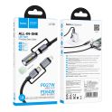 Купить USB HOCO U138 USB-C/IP TO USB-C/LED LIGHT 1.2M_1