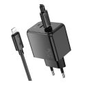 Купить СЕТЕВОЕ ЗАРЯДНОЕ УСТРОЙСТВО HOCO CS16A 1USB-C/1IP PD/QC 20W+TYPE-C TO LIGHTNING_3