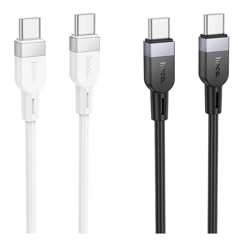 Купить USB HOCO X109 SILICONE TYPE-C TO TYPE-C 60W