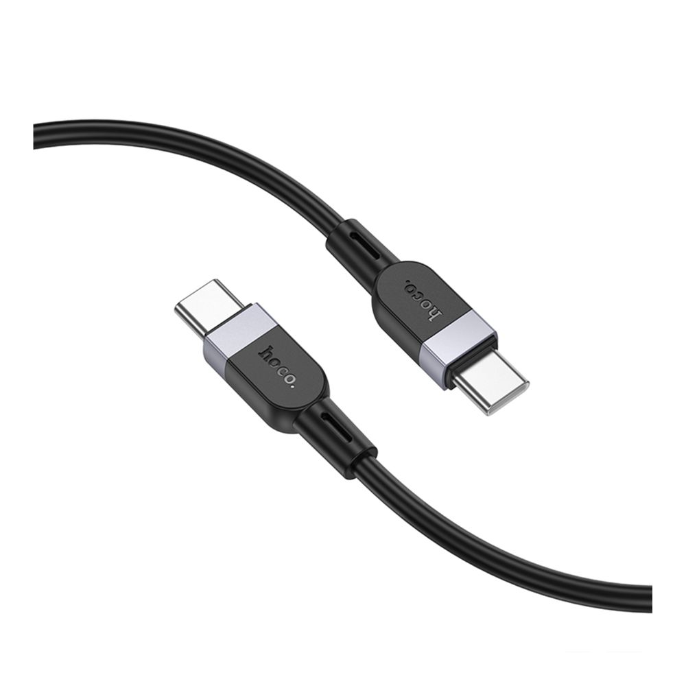 Купить USB HOCO X109 SILICONE TYPE-C TO TYPE-C 60W 2M_3
