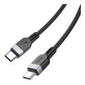 Купить USB HOCO X109 SILICONE TYPE-C TO TYPE-C 60W 2M_4