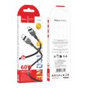 Купить USB HOCO X109 SILICONE TYPE-C TO TYPE-C 60W 2M_1