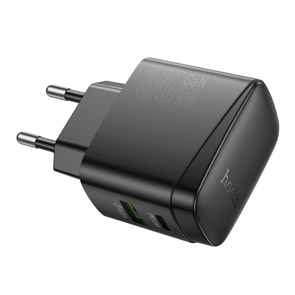 Мережевий Зарядний Пристрій Hoco CS61A 1USB/1USB-C PD/QC 30W превью 3