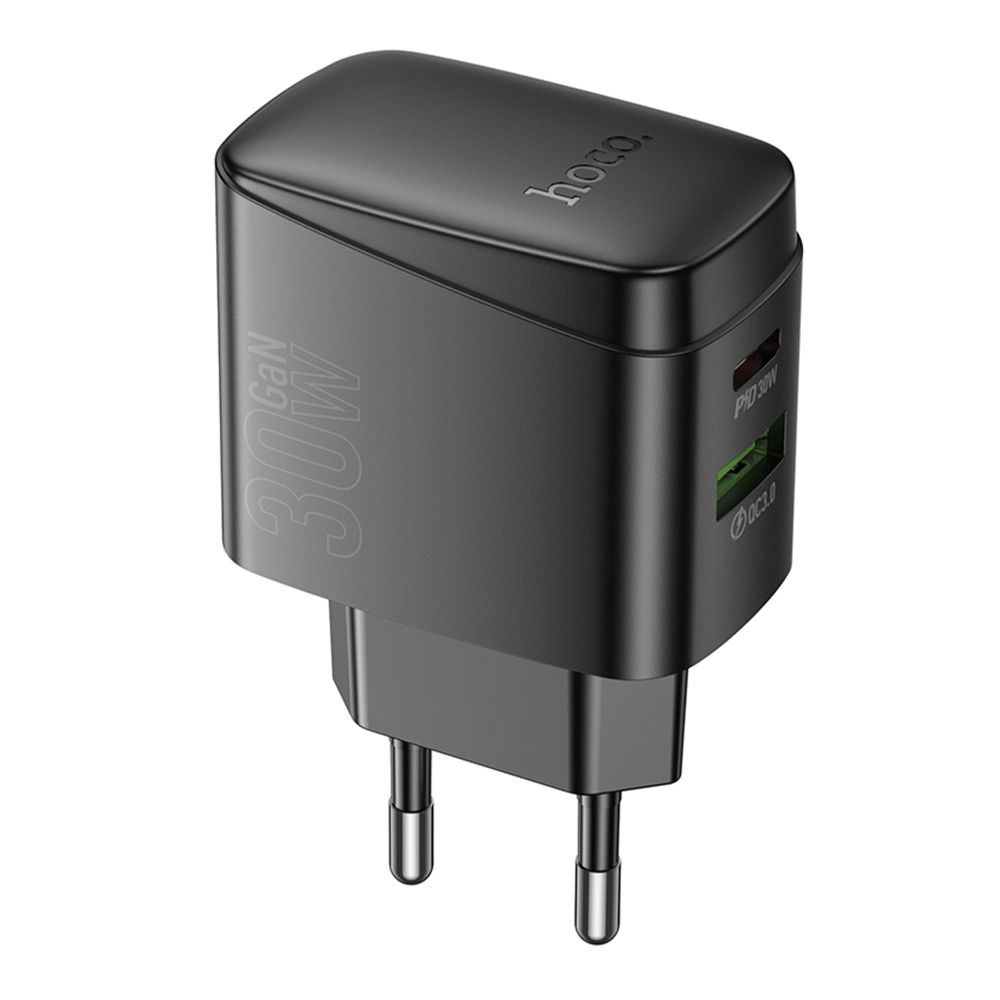 Мережевий Зарядний Пристрій Hoco CS61A 1USB/1USB-C PD/QC 30W превью 4