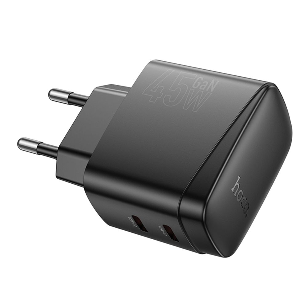 Купить СЕТЕВОЕ ЗАРЯДНОЕ УСТРОЙСТВО HOCO CS62A 2USB-C PD/QC 45W GAN_3