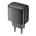 Купить СЕТЕВОЕ ЗАРЯДНОЕ УСТРОЙСТВО HOCO CS62A 2USB-C PD/QC 45W GAN_4