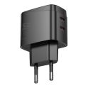 Купить СЕТЕВОЕ ЗАРЯДНОЕ УСТРОЙСТВО HOCO CS62A 2USB-C PD/QC 45W GAN_5