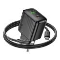 Купить СЕТЕВОЕ ЗАРЯДНОЕ УСТРОЙСТВО HOCO CS25A 1USB-C/1USB PD/QC 20W+TYPE-C TO LIGHTNING_6