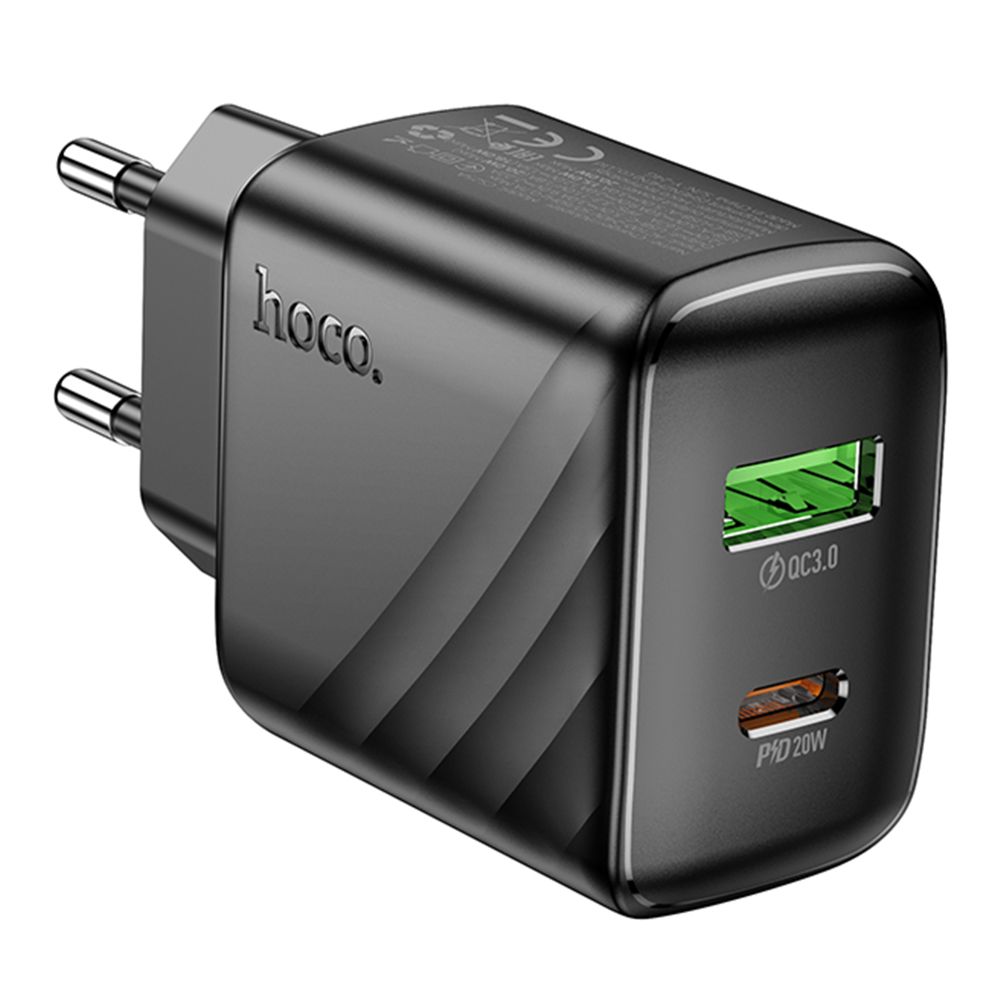Купить СЕТЕВОЕ ЗАРЯДНОЕ УСТРОЙСТВО HOCO CS25A 1USB-C/1USB PD/QC 20W_3