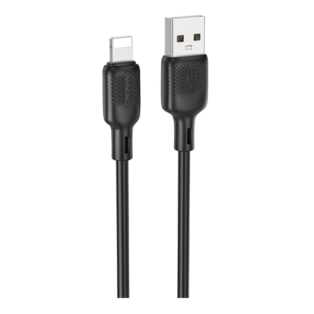Купить USB BOROFONE BX113 SILICONE LIGHTNING 2.4A 3M