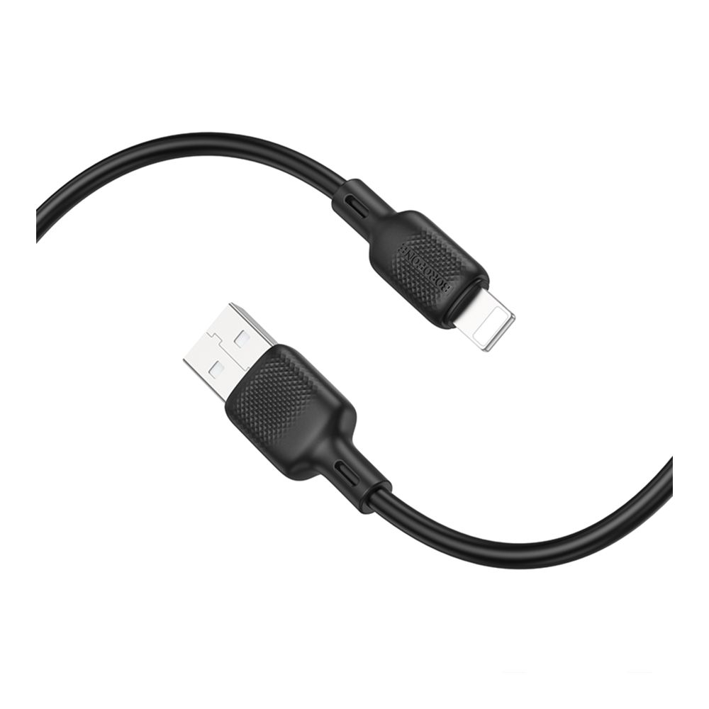 Купить USB BOROFONE BX113 SILICONE LIGHTNING 2.4A 3M_3