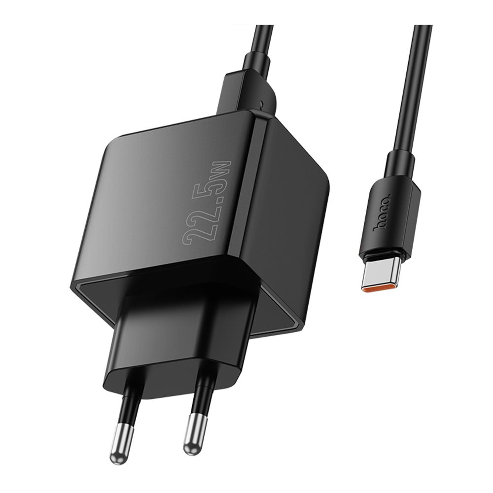 Купить СЕТЕВОЕ ЗАРЯДНОЕ УСТРОЙСТВО HOCO CS17A 1USB MULTI-PROTOCOL 22.5W+USB TO TYPE-C_4