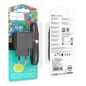 Купить СЕТЕВОЕ ЗАРЯДНОЕ УСТРОЙСТВО HOCO CS17A 1USB MULTI-PROTOCOL 22.5W+USB TO TYPE-C_1