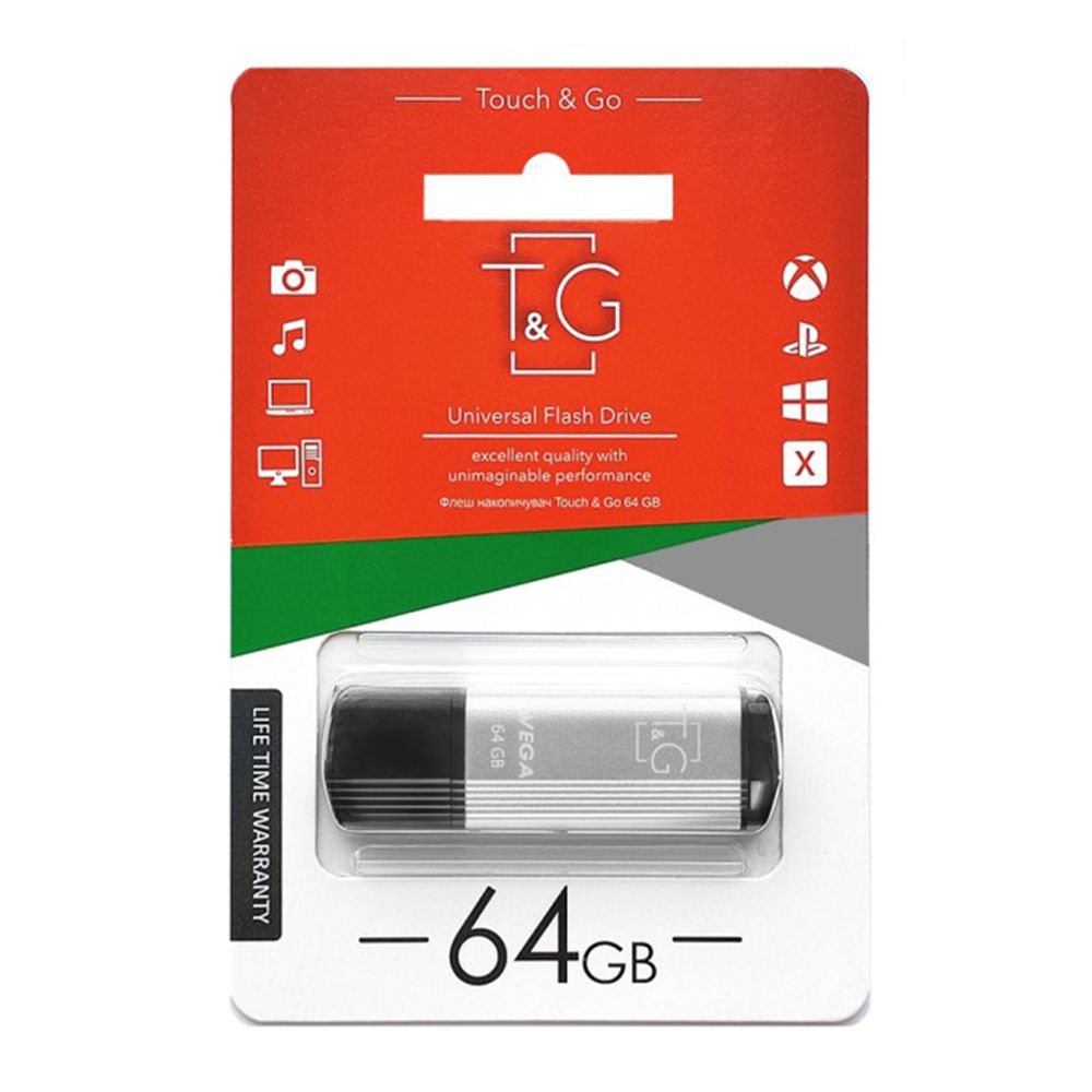 Купить USB FLASH DRIVE T&G 64GB VEGA 121