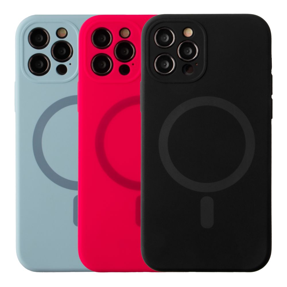 Купить ЧЕХОЛ GLOW SILICONE CASE FULL CAMERA WITH MAGSAFE ДЛЯ IPHONE 12 PRO MAX