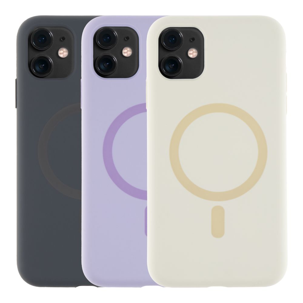 Купить ЧЕХОЛ GLOW SILICONE CASE WITH MAGSAFE ДЛЯ IPHONE 11