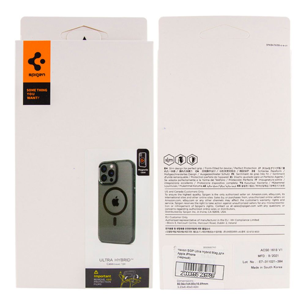 Купить ЧЕХОЛ TPU+PC SPIGEN ULTRA HYBRID WITH MAGSAFE ДЛЯ IPHONE 12 PRO MAX_1