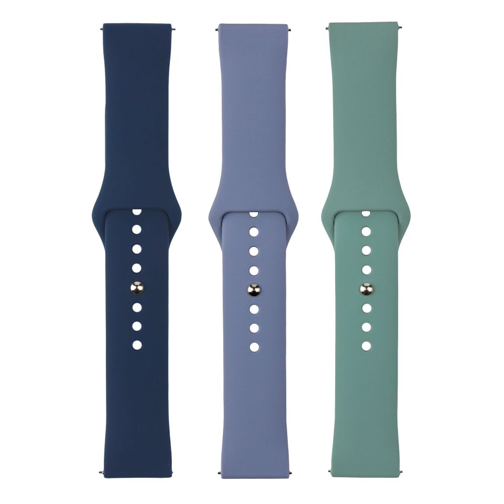 Купить РЕМЕШОК УНИВЕРС 22MM SILICONE ORIGINAL BUTTON DESIGN ДЛЯ SAMSUNG/AMAZFIT/HUAWEI