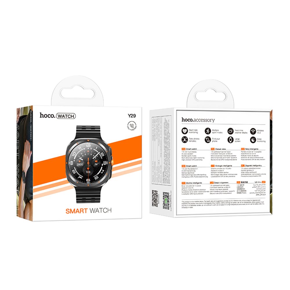 Купить СМАРТ ЧАСЫ HOCO Y29 SMART SPORTS WATCH_1