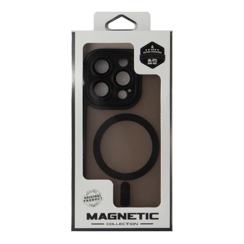 Купить ЧЕХОЛ TPU+PC MAGNETIC MATTE CAMERA LENS WITH MAGSAFE ДЛЯ IPHONE 16 PRO MAX_1