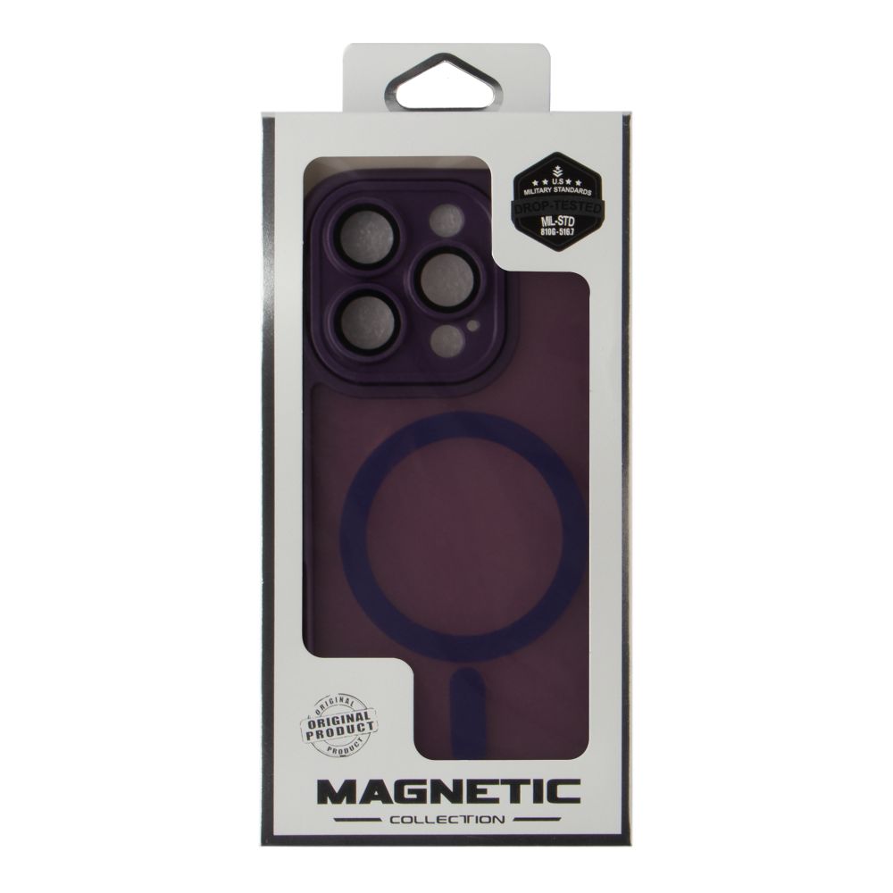 Купить ЧЕХОЛ TPU+PC MAGNETIC MATTE CAMERA LENS WITH MAGSAFE ДЛЯ IPHONE 16 PRO MAX_7
