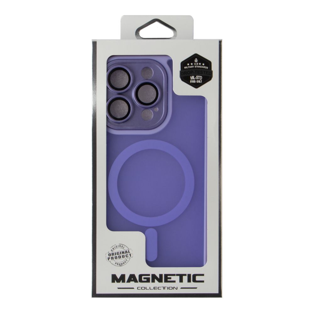 Купить ЧЕХОЛ TPU+PC MAGNETIC MATTE CAMERA LENS WITH MAGSAFE ДЛЯ IPHONE 16 PRO MAX_8