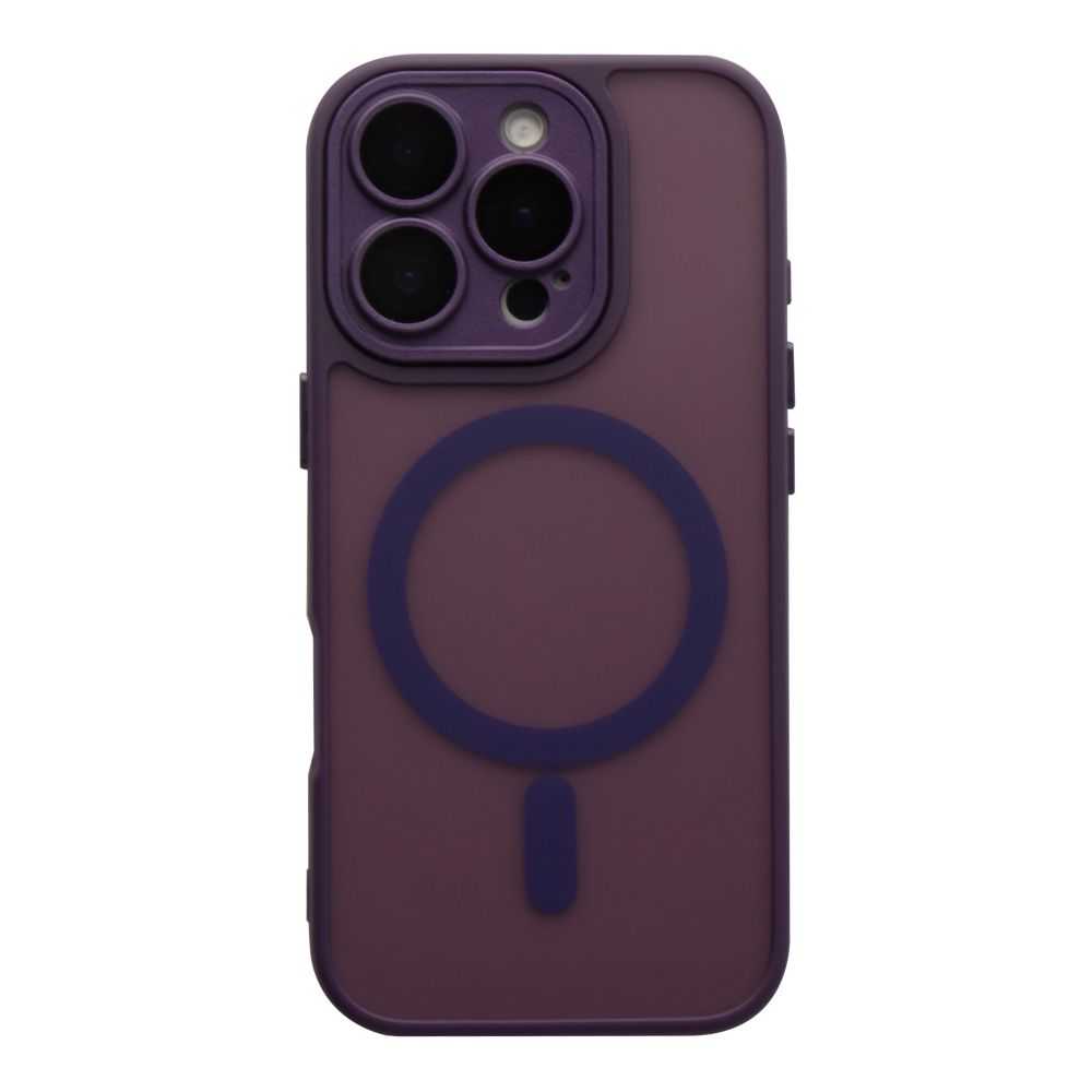 Купить ЧЕХОЛ TPU+PC MAGNETIC MATTE CAMERA LENS WITH MAGSAFE ДЛЯ IPHONE 16 PRO_15