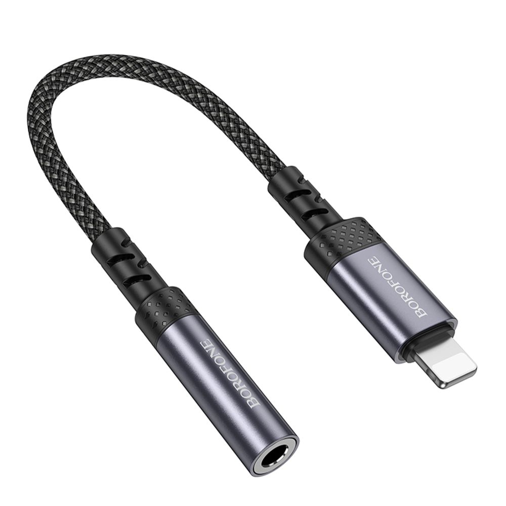 Купить ПЕРЕХОДНИК BOROFONE BV24 IP TO AUX 3.5MM (FEMALE) 15CM_2