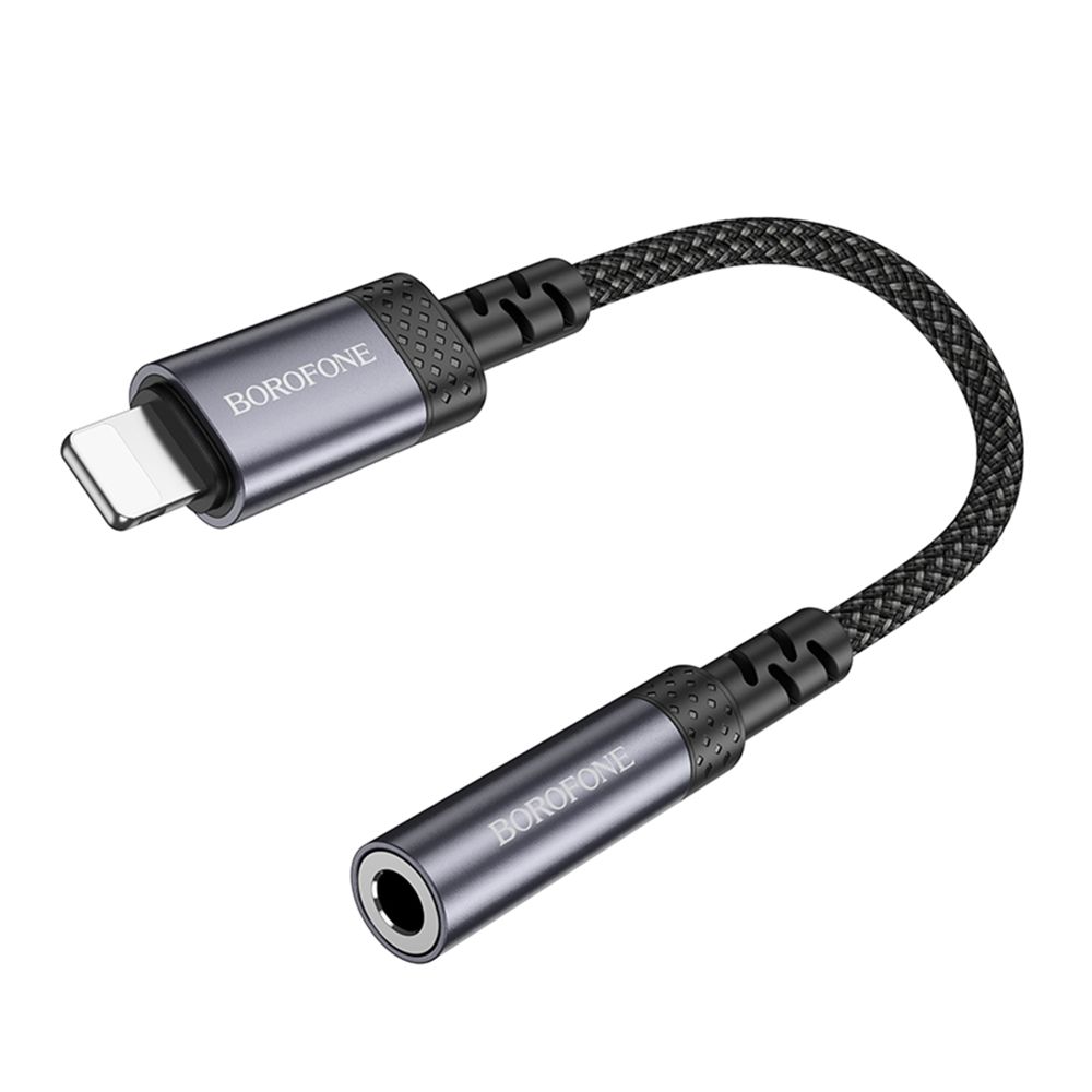 Купить ПЕРЕХОДНИК BOROFONE BV24 IP TO AUX 3.5MM (FEMALE) 15CM_3