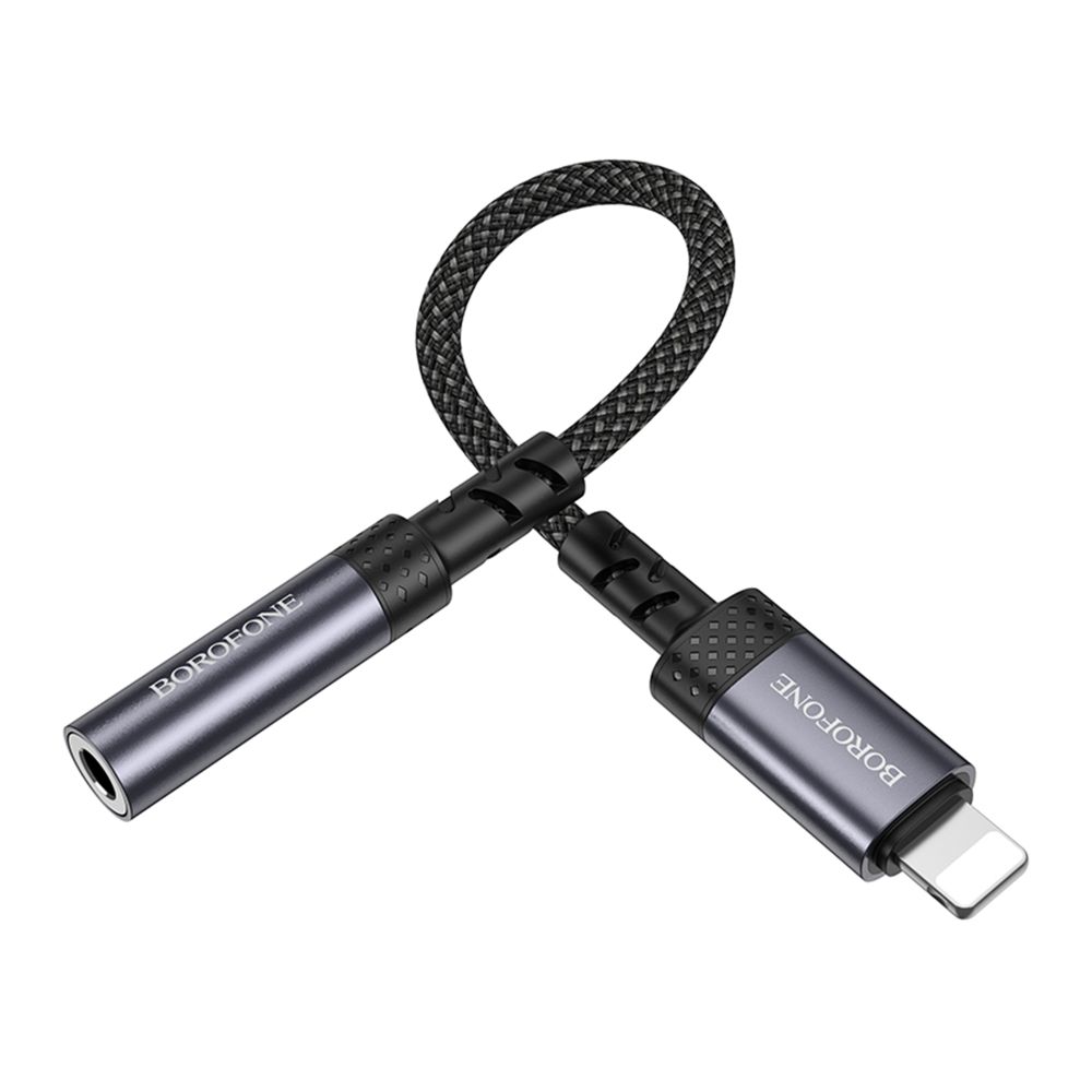 Купить ПЕРЕХОДНИК BOROFONE BV24 IP TO AUX 3.5MM (FEMALE) 15CM_5