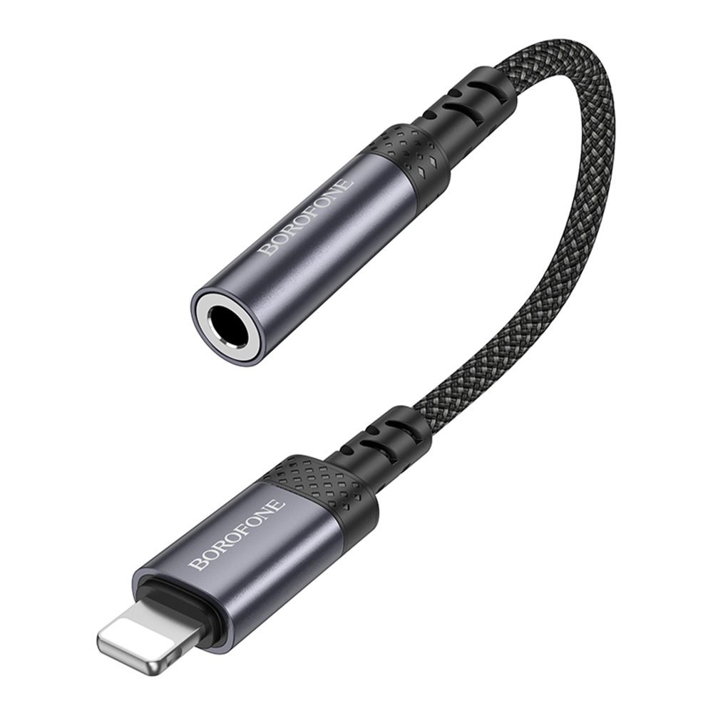 Купить ПЕРЕХОДНИК BOROFONE BV24 IP TO AUX 3.5MM (FEMALE) 15CM_6