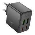 Купить СЕТЕВОЕ ЗАРЯДНОЕ УСТРОЙСТВО HOCO CS19A 2USB-C/2USB PD/QC 65W_2