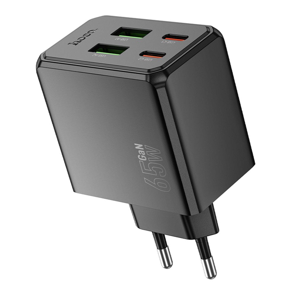 Купить СЕТЕВОЕ ЗАРЯДНОЕ УСТРОЙСТВО HOCO CS19A 2USB-C/2USB PD/QC 65W_3