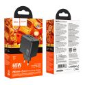 Купить СЕТЕВОЕ ЗАРЯДНОЕ УСТРОЙСТВО HOCO CS19A 2USB-C/2USB PD/QC 65W_1